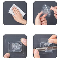 Thumbnail for Rods Clips Hook Self Adhesive 🌟🌟🌟🌟🌟